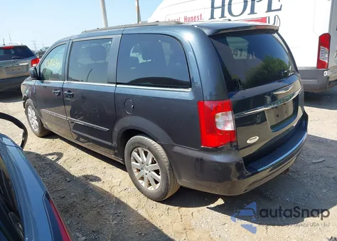 2013 Chrysler Town & Country Touring из США, поврежденный, VIN 2C4RC1BG0DR760178